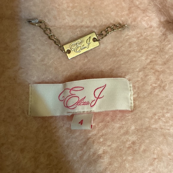 Plush Pale Pink Coat Jacket by Eliza J - Picture 5 of 12